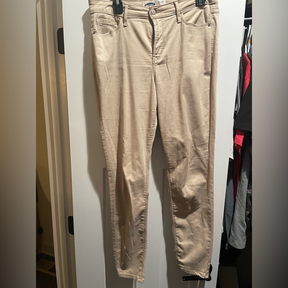 Old Navy Rockstar High-Rise Khakis